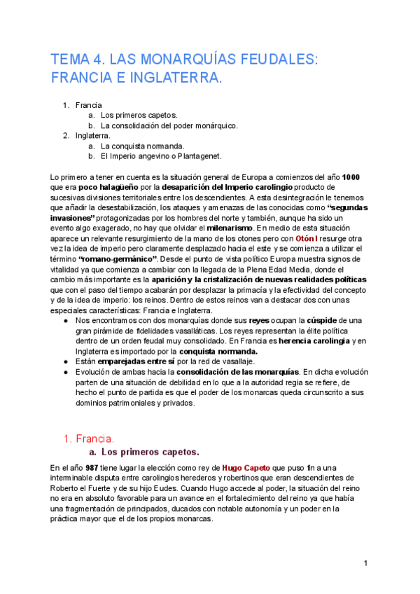 Miniatura del documento Tema-4.-Las-monarquias-feudales-Francia-e-Inglaterra..pdf