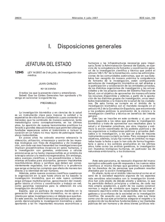 Miniatura del documento Comite-de-Bioetica-de-Espana-Ley-de-Investigacion-Biomedica.pdf