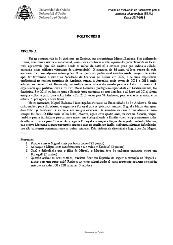 Miniatura del documento Examen-EBAU-Astuias-1a-Lengua-Extranjera-Portugues-enunciado-Junio-2017-18.pdf