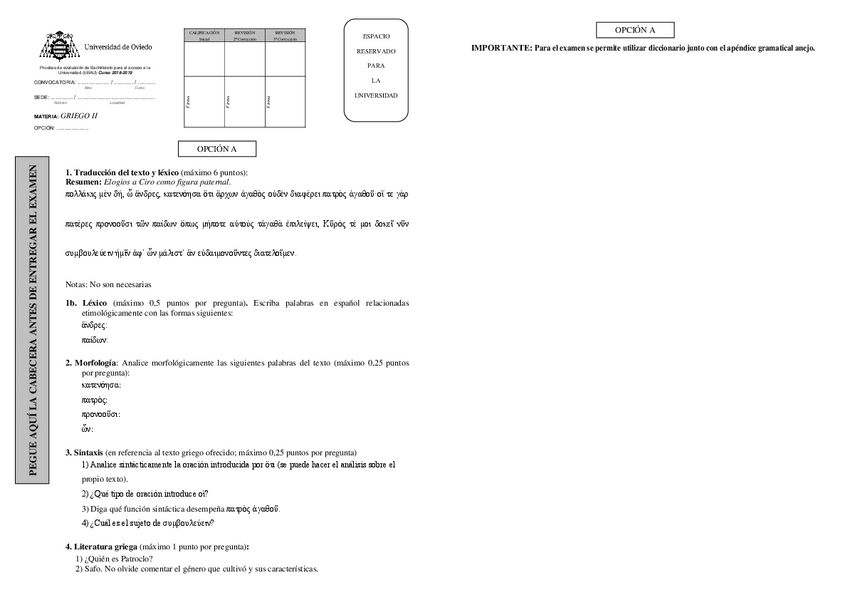 Miniatura del documento Examen-EBAU-Asturias-Griego-enunciado-Junio-2018-19.pdf