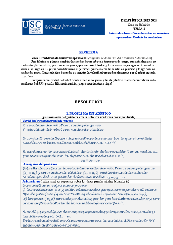 Miniatura del documento 23-24GR-Estatistica-Tema-3-problema-de-mostras-emparelladas-RESOLUCION.pdf