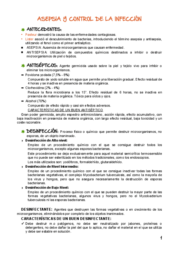 Miniatura del documento Asepsia y control de la infección - Juanma.pdf