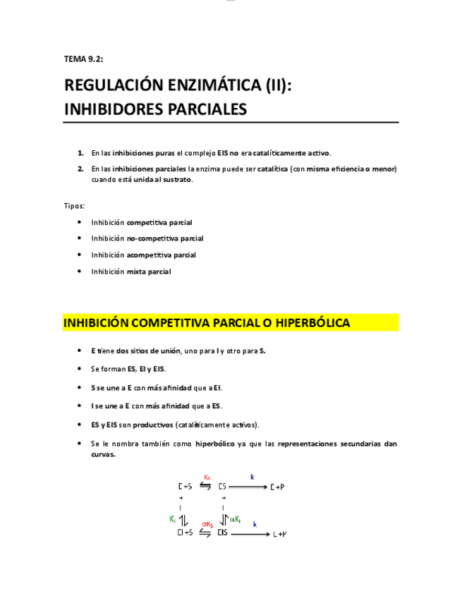 Miniatura del documento T9.2 - Regulacion de la actividad enzimatica II.pdf