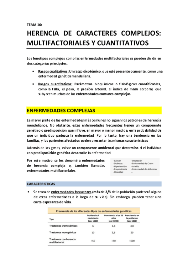 Miniatura del documento TEMA 16 - Herencia de caracteres complejos.pdf