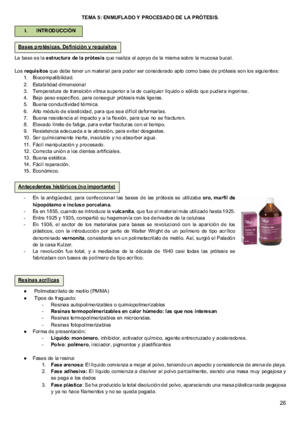 Miniatura del documento Tema-5. Enmuflado y procesado de la protesis.pdf