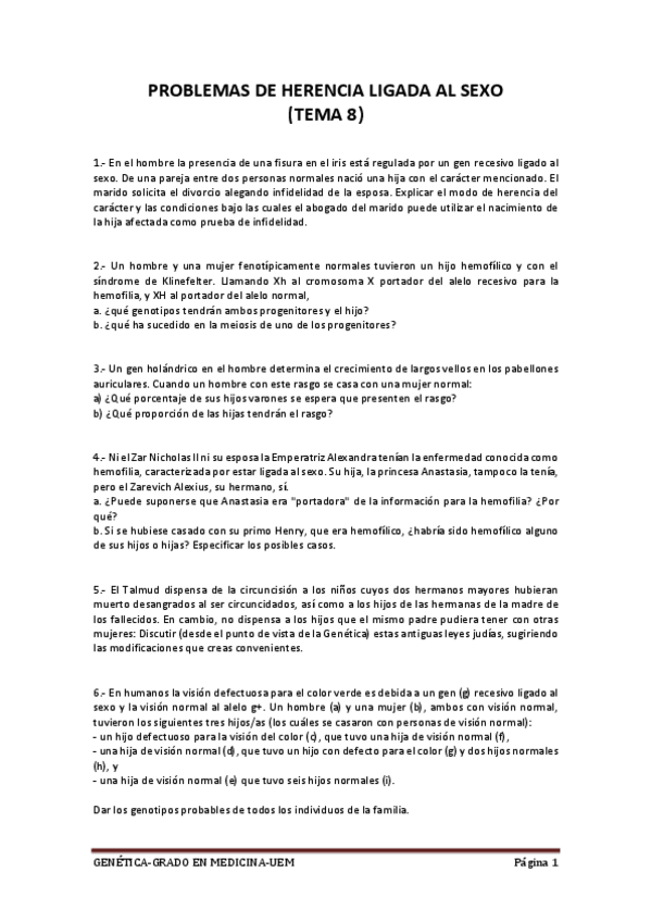 Miniatura del documento T8.-PROBLEMAS-HERENCIA-LIGADA-AL-SEXO-2.pdf