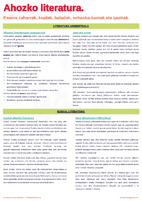 Miniatura del documento Teoria | Ahozko literatura.pdf