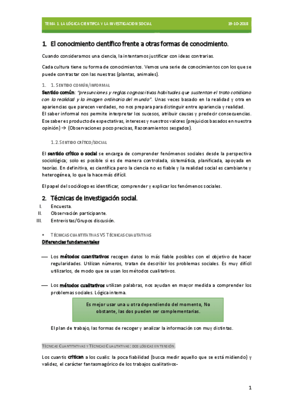 Miniatura del documento Tema 1. La lógica científica y la investigación social.pdf