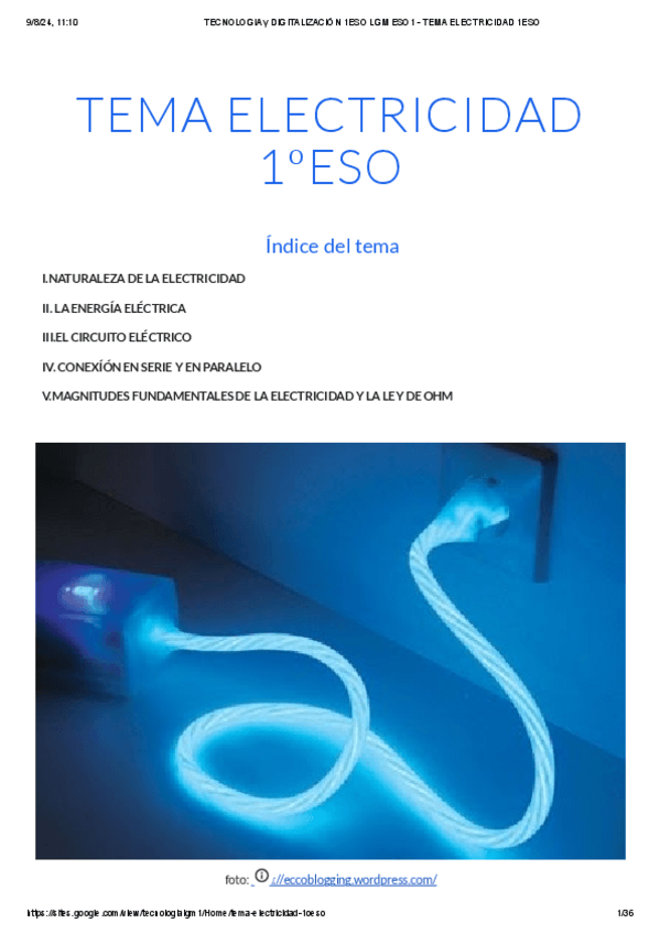 Miniatura del documento TECNOLOGIA-y-DIGITALIZACION-1ESO-LGM-ESO1-TEMA-ELECTRICIDAD-1ESO.pdf