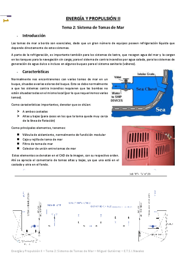 Miniatura del documento Energía y Propulsión II - Tema 2 - Sistema de Tomas de Mar.pdf