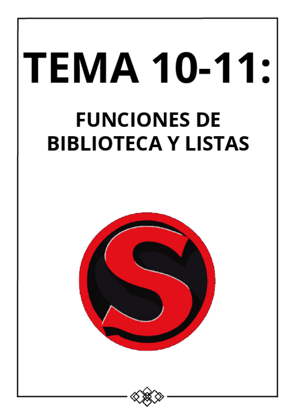 Miniatura del documento T10-11-FUNCIONES-DE-BIBLIOTECA-Y-LISTAS.pdf
