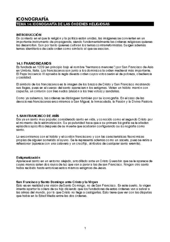 Miniatura del documento TEMA 14: ICONOGRAFÍA DE LAS ÓRDENES RELIGIOSAS.pdf