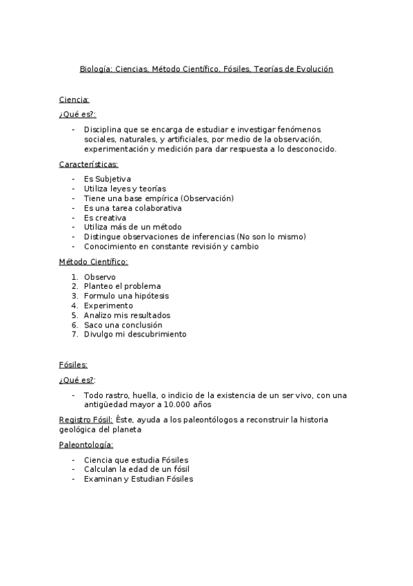 Miniatura del documento CienciaMetodoCientificoFosilesEvolucionNuevo.docx