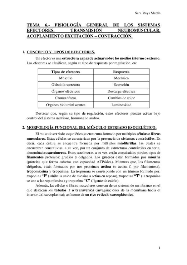 Miniatura del documento TEMA 6.- FISIOLOGÍA GENERAL DE LOS SISTEMAS EFECTORES. TRANSMISIÓN NEUROMUSCULAR. ACOPLAMIENTO EXCITACIÓN-CONTRACCIÓN..pdf