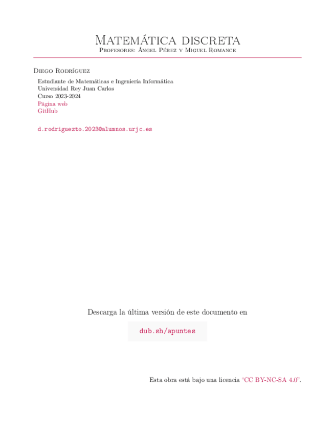 Miniatura del documento Matemática Discreta Curso Completo A Ordenador.pdf
