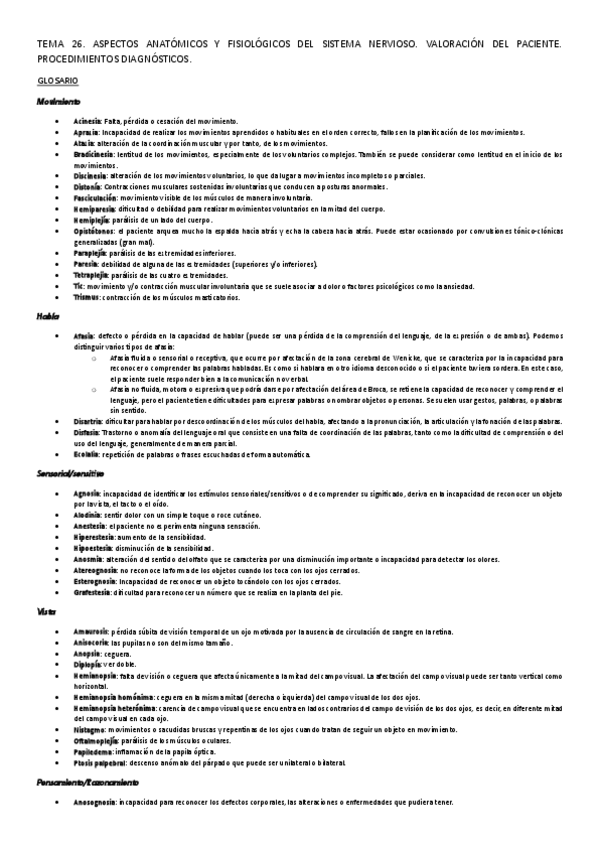 Miniatura del documento TEMA-26.-Aspectos-anatomicos-y-fisiologicos-del-sistema-nervioso.-Valoracion-del-paciente.-Procedimientos-diagnosticos..pdf