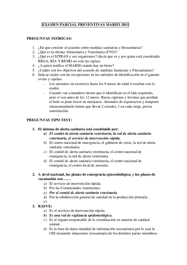 Miniatura del documento EXAMEN 1º PARCIAL Policia Sanitaria MARZO 2011.doc