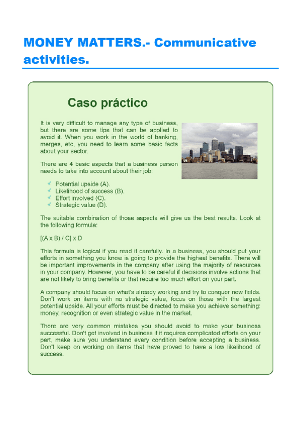 Miniatura del documento MONEYMATTERS.-Communicativeactivities..pdf