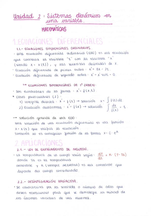 Miniatura del documento Unidad 2. Sistemas dinámicos en una variable.pdf
