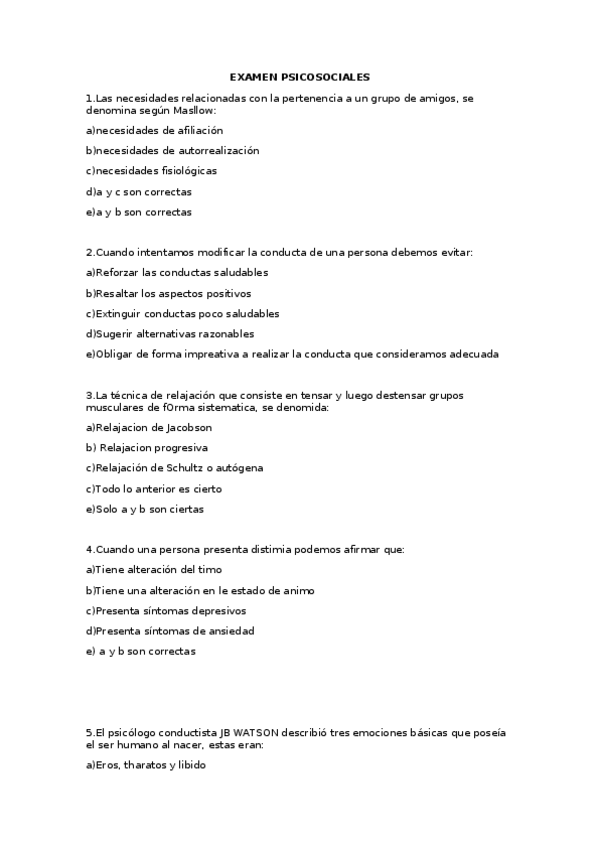 Miniatura del documento EXAMEN PSICOSOCIALES.odt