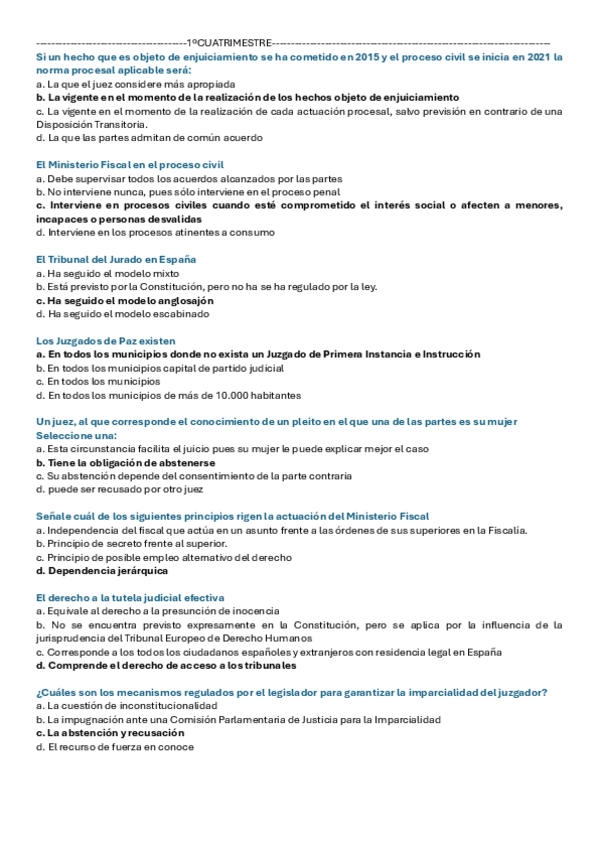 Miniatura del documento test Procesal I.pdf