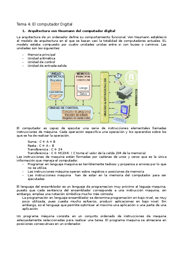 Miniatura del documento Tema-4.-El-computador-digiral.odt