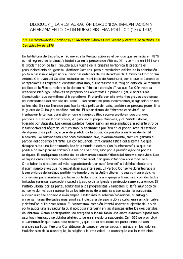 Miniatura del documento BLOQUE-7-La-Restauracion-borbonica-Implantacion-y-afianzamiento-de-un-nuevo-sistema-politico-1874-1902.pdf