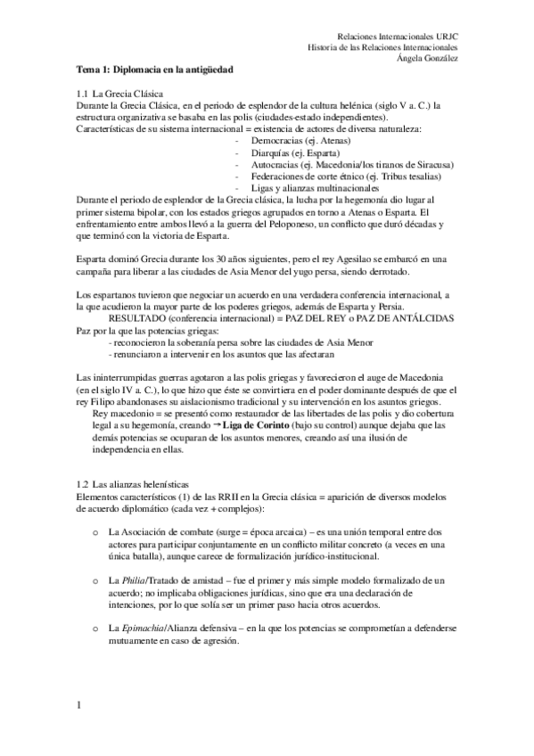 Miniatura del documento Historia-de-las-RRII.-Tema-1.-Diplomacia-en-la-antiguedad.docx