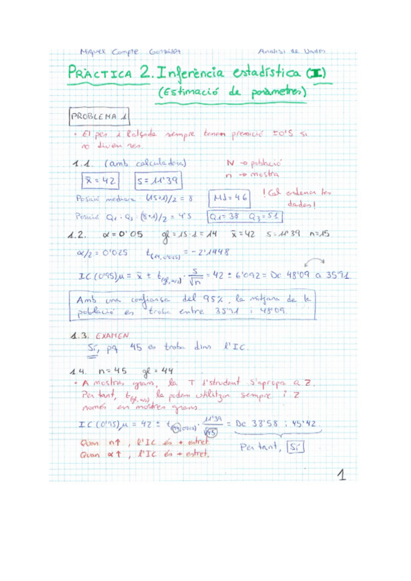 Miniatura del documento PRÀCTICA 2. Inferència estadística (I). Estimació de paràmetres.pdf