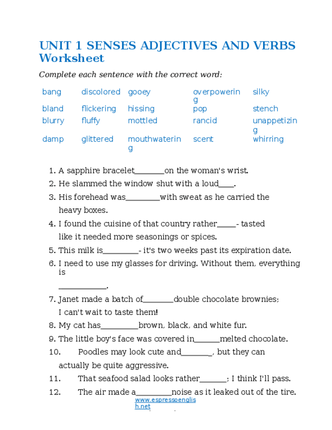 Miniatura del documento PHOTOCOPY-SENSES-VERBS-AND-ADJECTIVES.docx