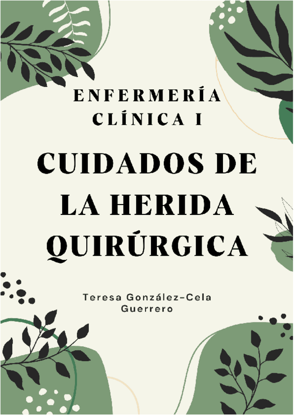 Miniatura del documento Enfermería Clínica I - Tema 7: Cuidados De La Herida Quirúrgica.pdf