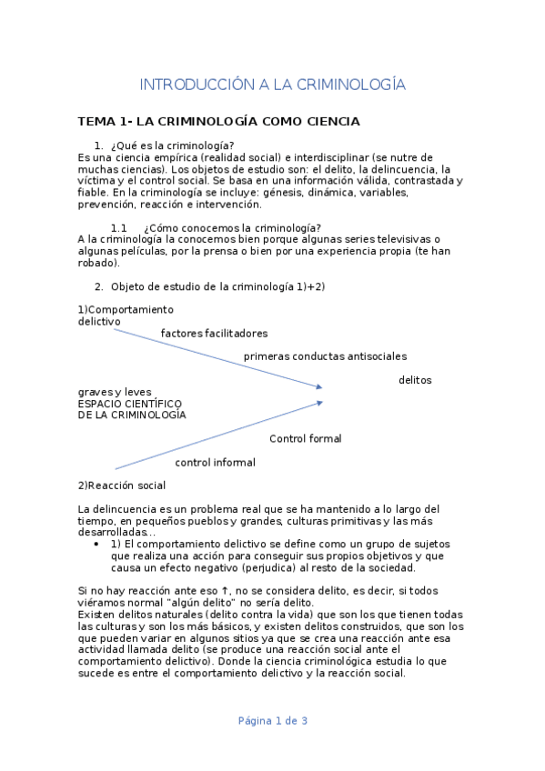 Miniatura del documento INTRODUCCIÓN A LA CRIMINOLOGÍA tema 1.docx