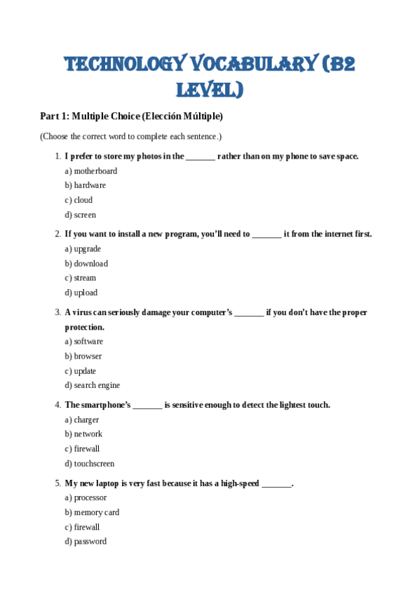 Miniatura del documento Technology-Exam-B2.pdf