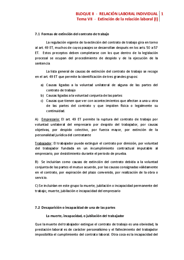 Miniatura del documento TEMA VII-EXTINCION DE LA RELACION LABORAL (I).pdf