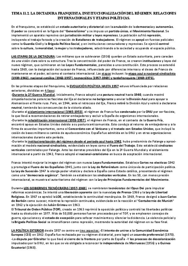 Miniatura del documento TEMA-11.2.-LA-DICTADURA-FRANQUISTA.-INSTITUCIONALIZACION-DEL-REGIMEN.-RELACIONES-INTERNACIONALES-Y-ETAPAS-POLITICAS..pdf