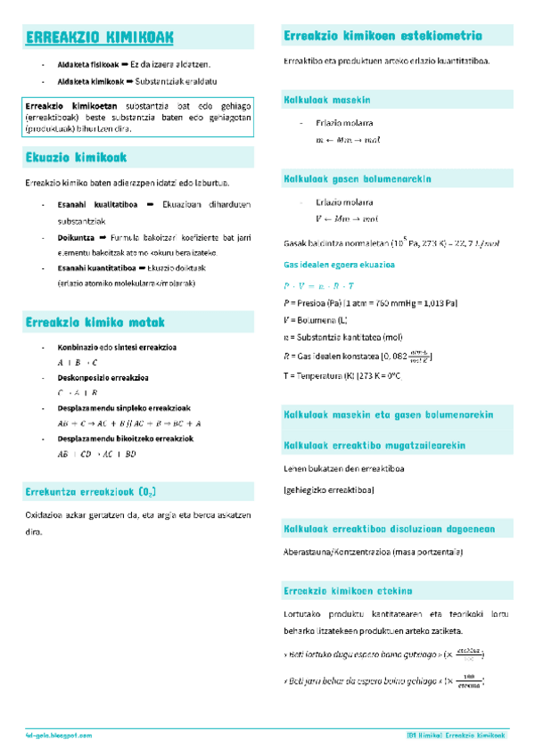 Miniatura del documento Erreakzio kimikoak | Labur.pdf