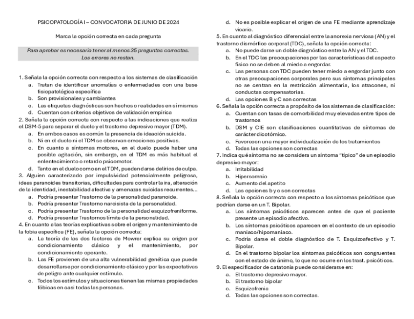 Miniatura del documento Examen-de-Psicopatologia-I.-Junio-2024.pdf