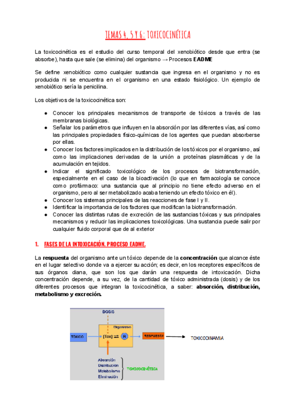 Miniatura del documento Temas-4-5-y-6.-Toxicocinetica..docx.pdf