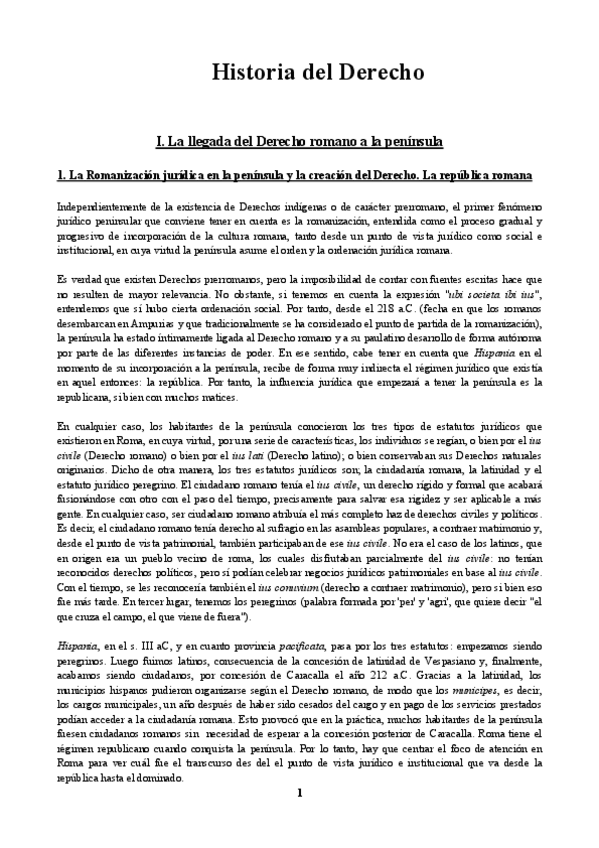 Miniatura del documento Historia del Derecho (apuntes).pdf