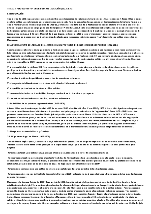 Miniatura del documento tema-14-ALFONSO-XIII-Y-LA-CRISIS-DE-LA-RESTAURACION-1902-1931.pdf