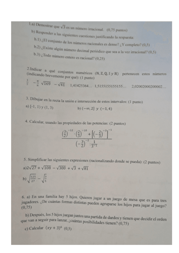 Miniatura del documento Examen-Numeros-Reales.pdf