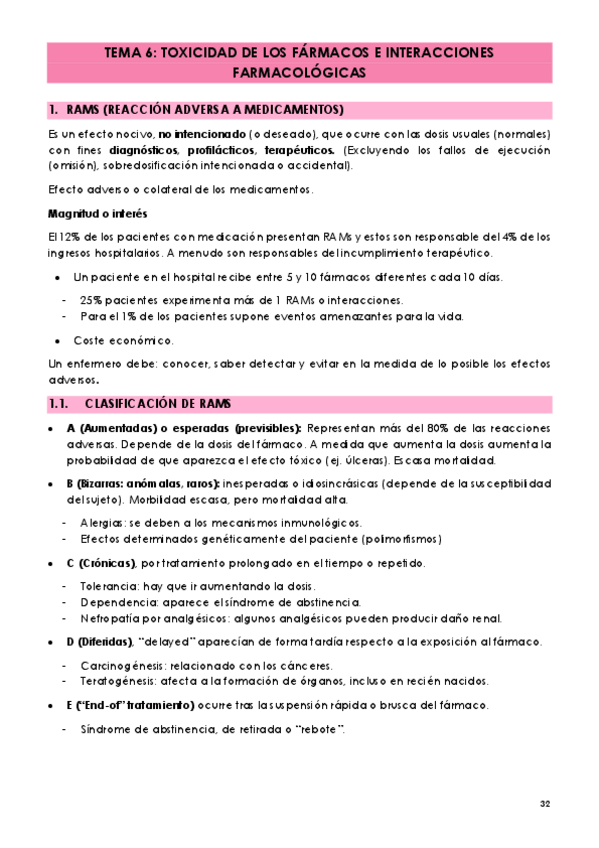 Miniatura del documento Tema 6 Toxicidad de los fármacos e interacciones farmacológicas.pdf