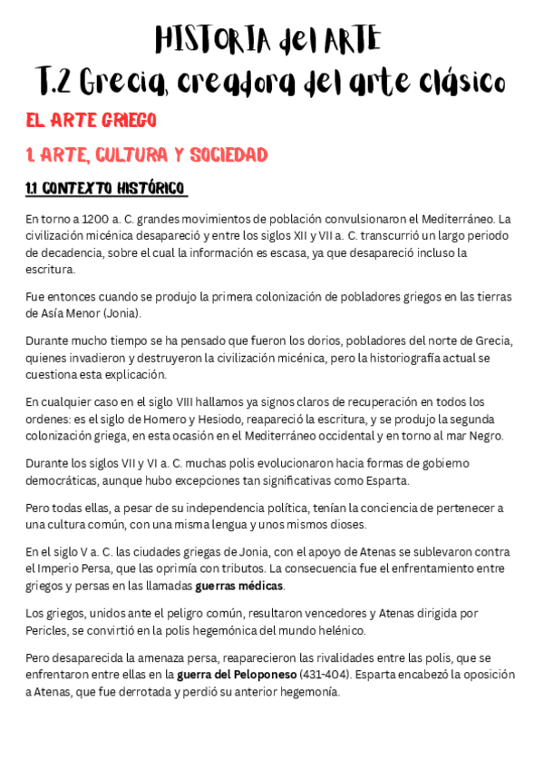 Miniatura del documento Tema 1: Grecia, creadora del arte clásico.pdf