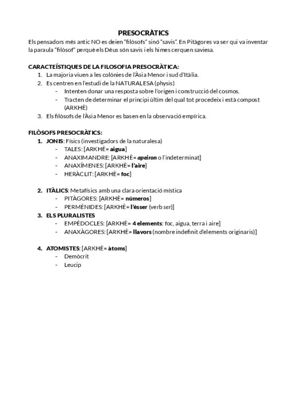 Miniatura del documento PRESOCRATICS.pdf