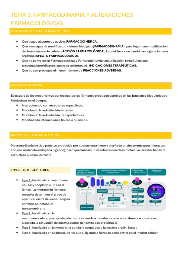 Miniatura del documento TEMA 3: FARMACODINAMIA Y ALTERACIONES FARMACOLÓGICAS.pdf