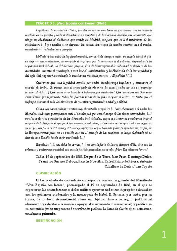 Miniatura del documento PRACTICO-5.-COMENTADOViva-Espana-con-honra.pdf