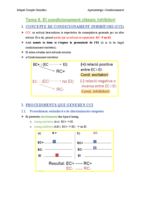 Miniatura del documento TEMA 6. El condicionament clàssic inhibitori .pdf