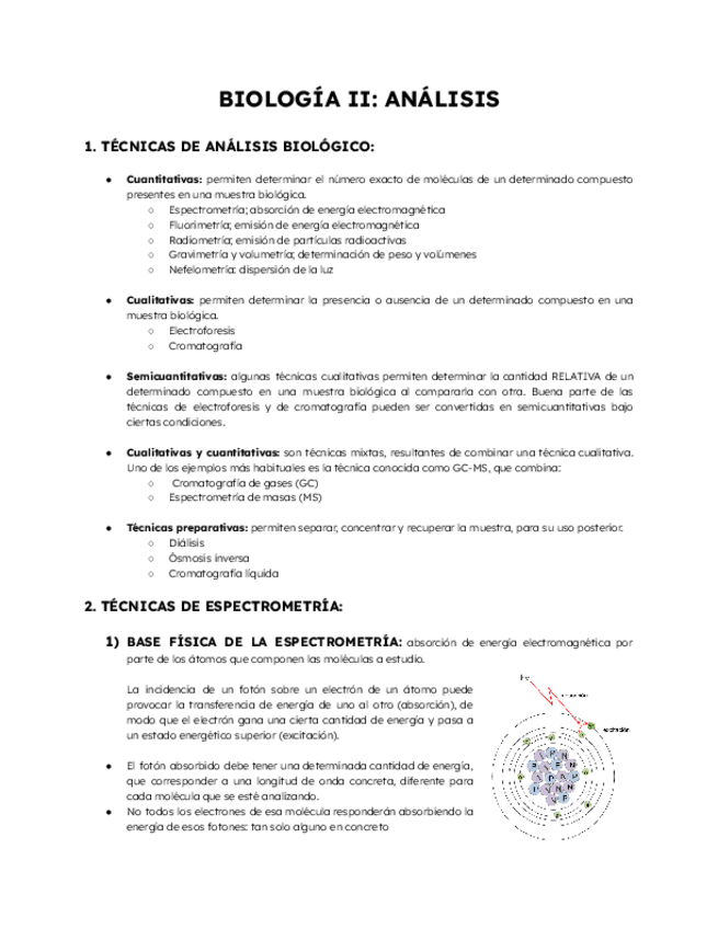 Miniatura del documento BIOLOGIA-II-ANALISIS-ESPECTROFOTOMETRIA-ELECTROFORESIS-Y-CROMATOGRAFIAA.pdf
