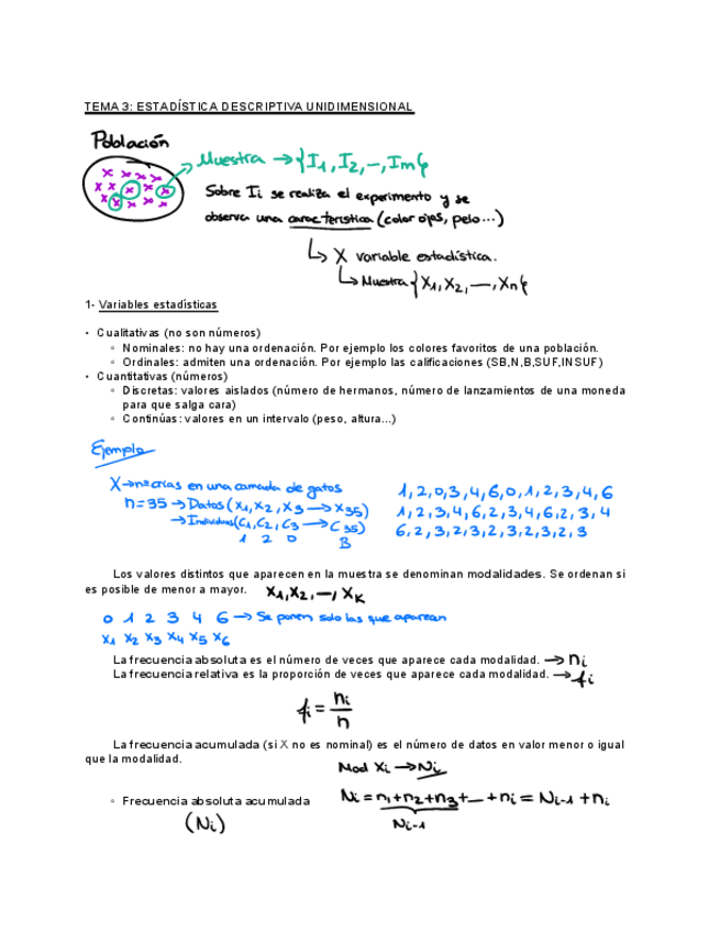 Miniatura del documento Tema 3 - Estadística descriptiva unidimensional.pdf