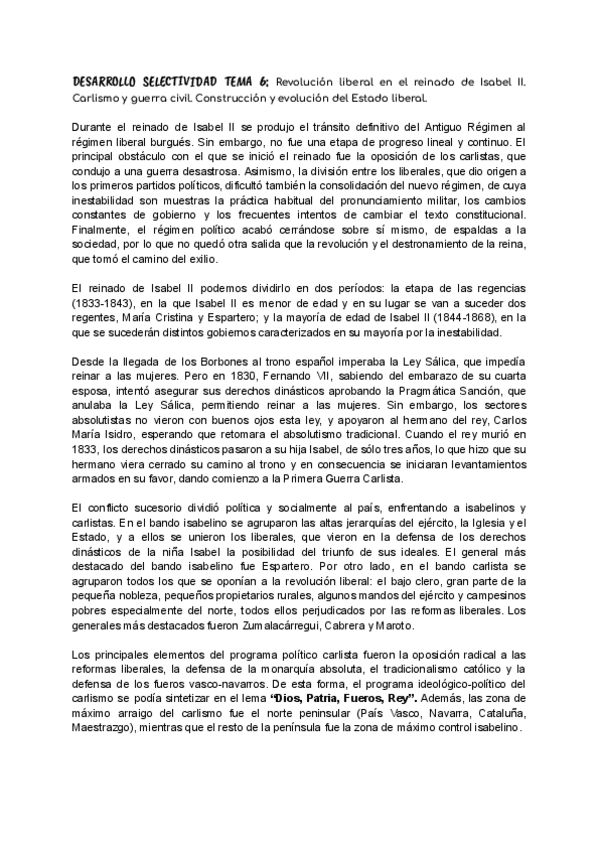 Miniatura del documento DESARROLLO-SELECTIVIDAD-TEMA-6-Revolucion-liberal-en-el-reinado-de-Isabel-II.pdf